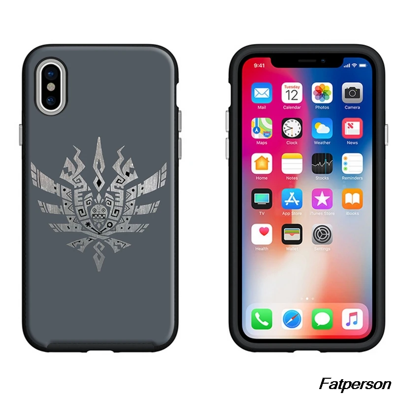 MONSTER HUNTER WORLD Black soft Silicone TPU Phone Case Cover For Apple iPhone X 8 8plus 7 7plus 6 6splus 5 5s SE Coque cases | Мобильные