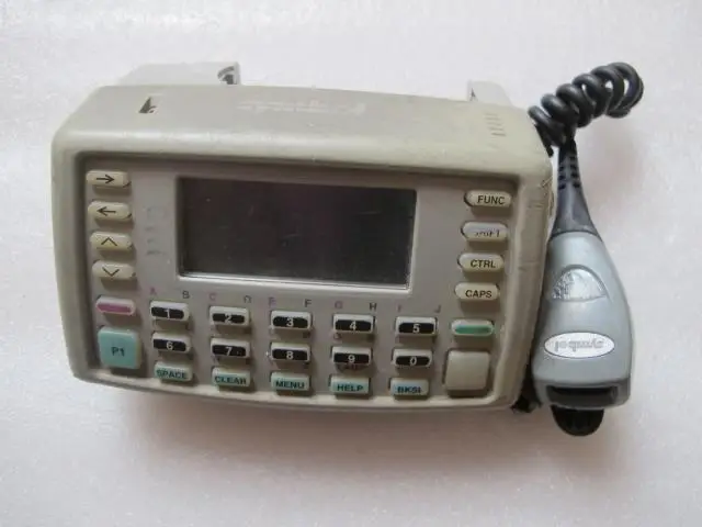 

SYMBOL WSS1060 MOBILE COMPUTER TERMINAL WITH RING BARCODE READER
