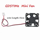 Gdstime 10 шт. 3,5 см 3510 35 мм DC 5 в а 2-контактный маленький микро осевой охлаждающий вентилятор 35 мм X 10 мм