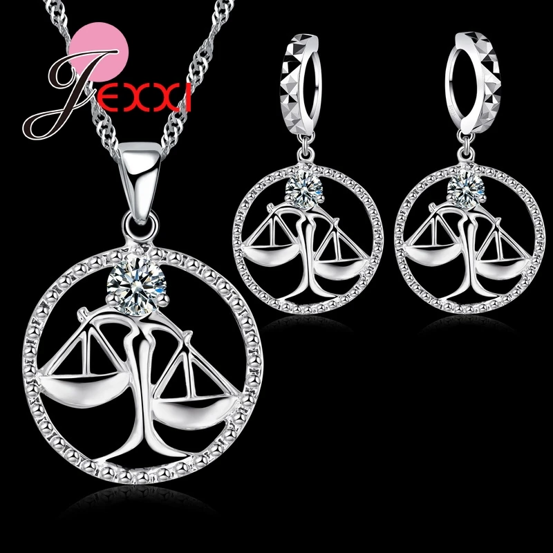 Комплект из колье и серёг серебра 925 пробы | Украшения аксессуары