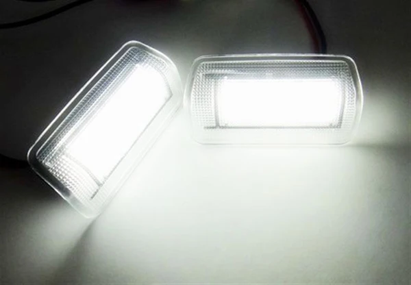 2 шт. белые светодиодные лампы для дверсветильник/светодиодные боковой двери LS430