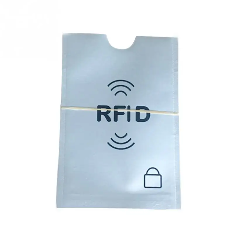 Style 1 10 шт паспорт алюминиевый удобный RFID защитный чехол для карт прочный держатель для карт - Цвет: Style 1