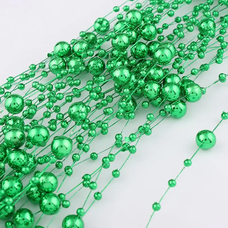 Цепочка из искусственного жемчуга и бусин 5 метров | Дом сад