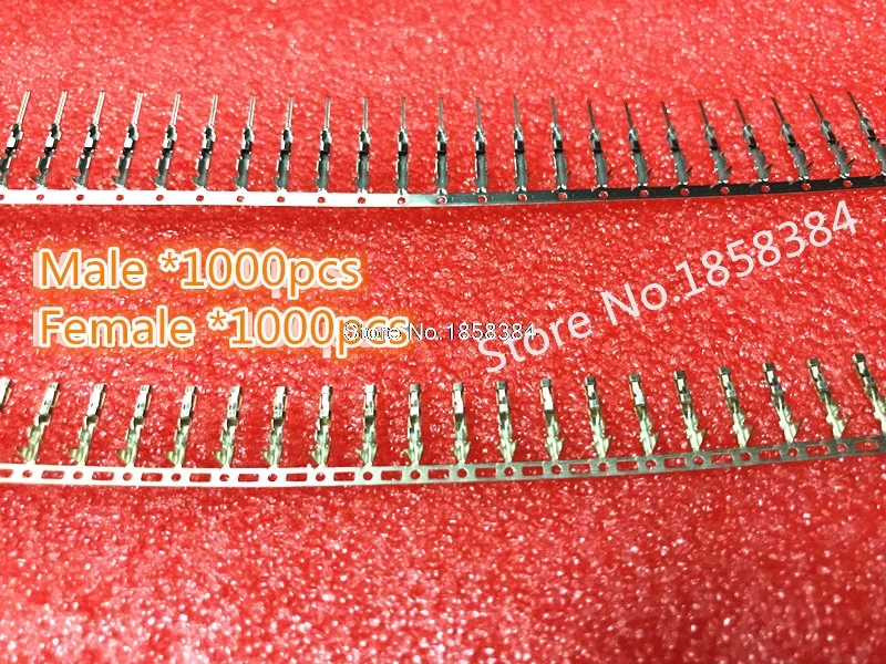 2000 шт./лот 1000 шт. женский + мужской Dupont Reed Header KIT Соединительный кабель