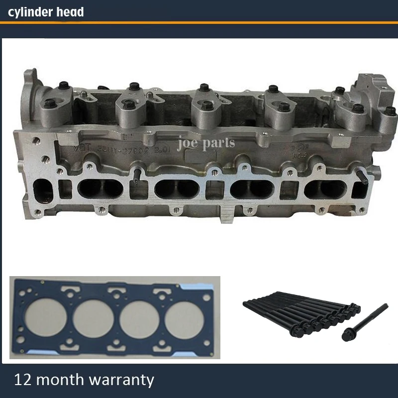 Головка блока цилиндров двигателя D4EA для HYUNDAI SONATA IV ELANTRA Trip (FO) MPV SANTA Fe I TUCSON (JM) с