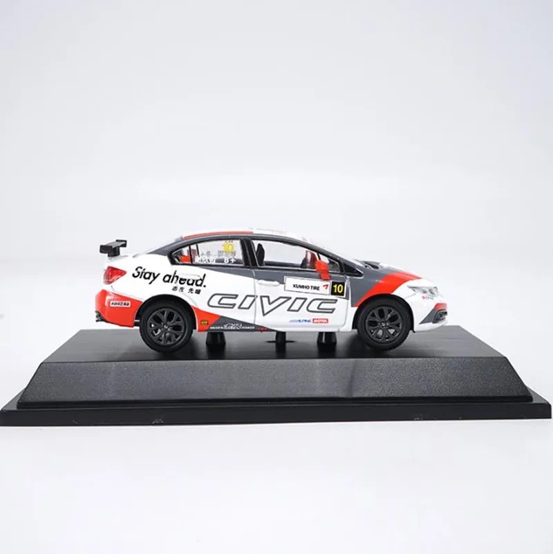 1:43 игрушечный автомобиль из сплава высокая симуляция HONDA Civic гоночный литая под