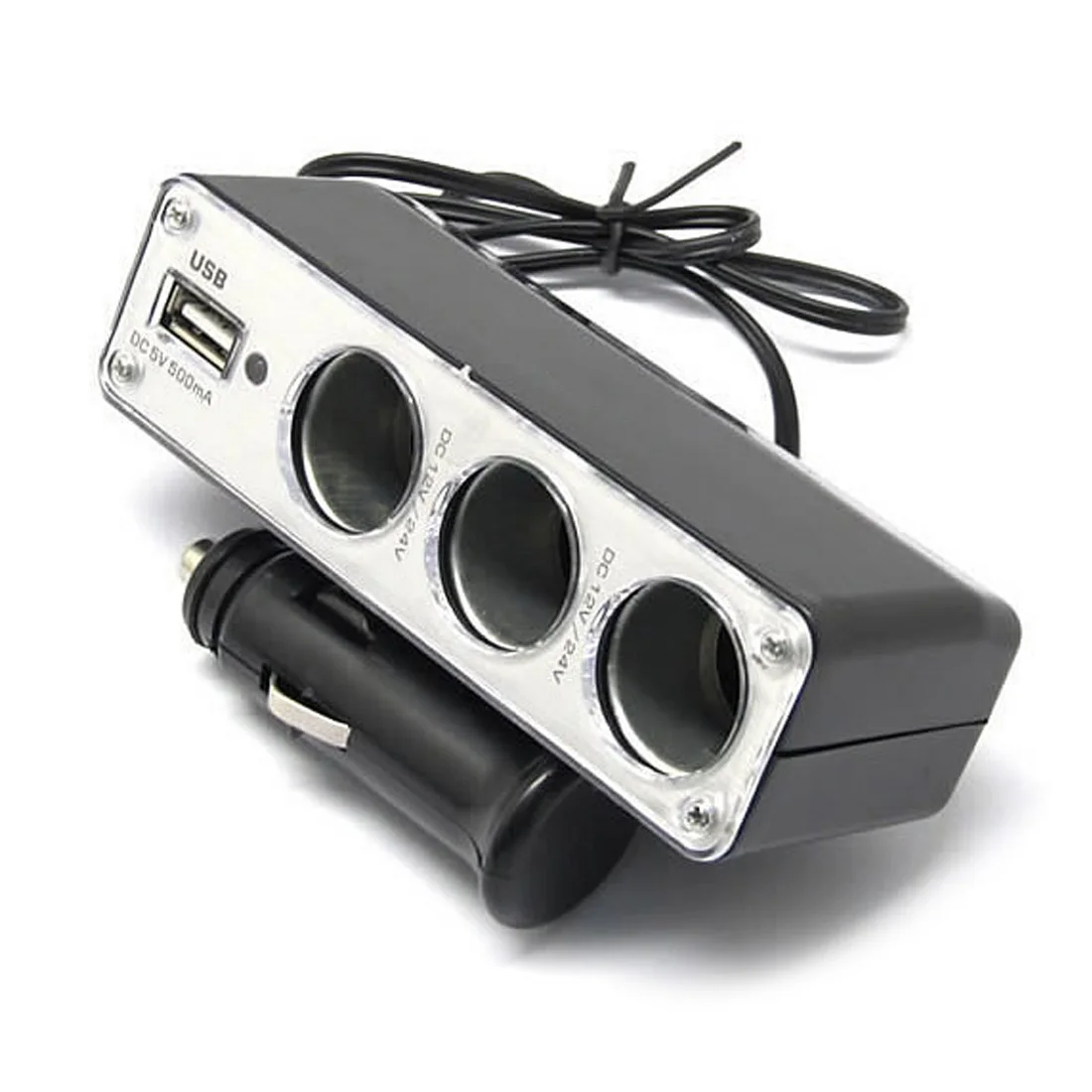 Новинка универсальное зарядное устройство USB для дома три гнезда автомобильного