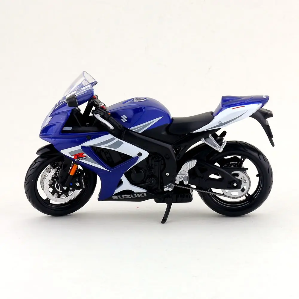 Модель мотоцикла Maisto/масштаб 1:12/имитация под давлением/SUZUKI GSX R750 Supercross/деликатная