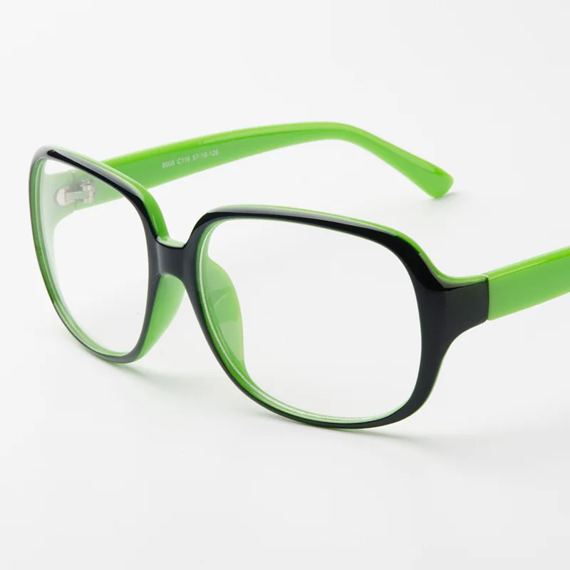 Oversized Googles Glasses Frame Unisex Classic Spectacles Leopard Young Female Myopia Optical Eyeglasses Oculos De Grau | Аксессуары для