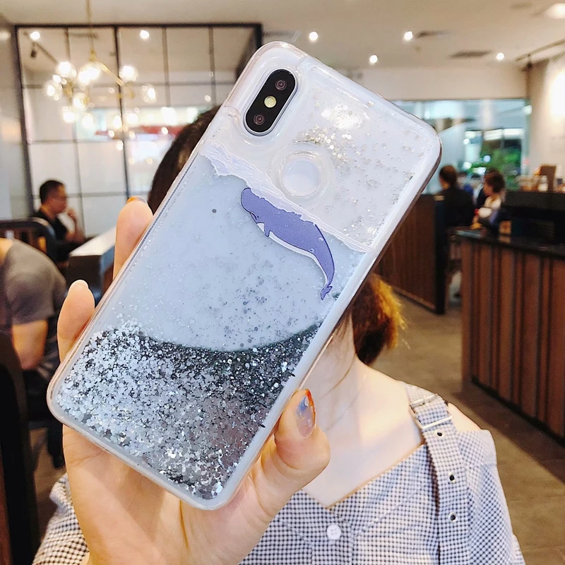 Чехол Dynamic Liquid для xiaomi redmi note 5 pro чехол накладка с зыбучим песком plus телефона xiomi