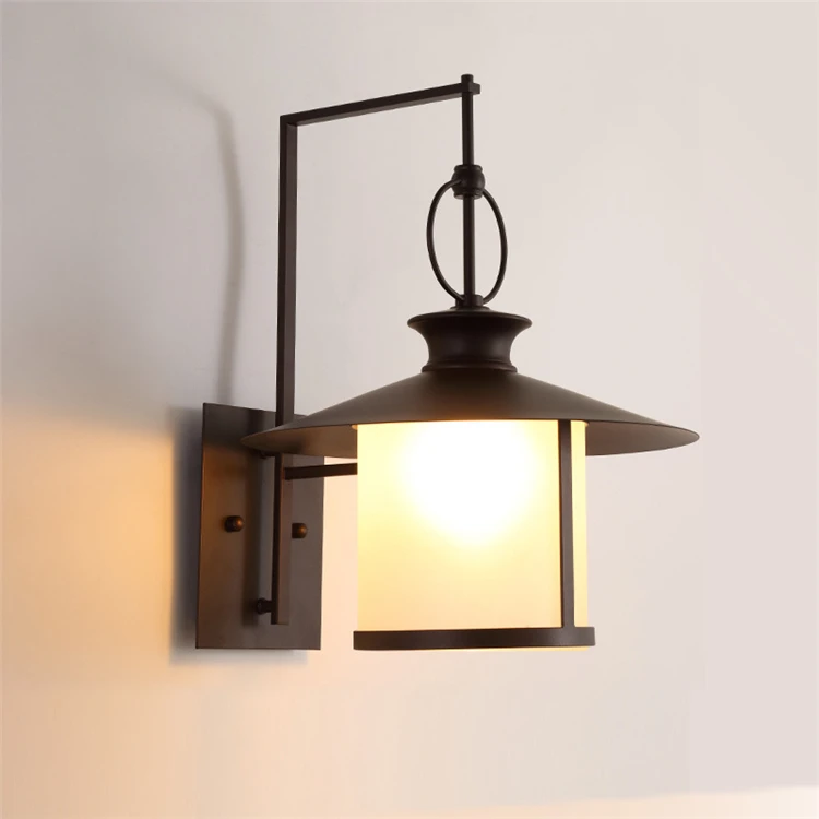 Europe outdoor Wall lamp porch lights Lampshade E27 Edsion Iron product wall light | Освещение