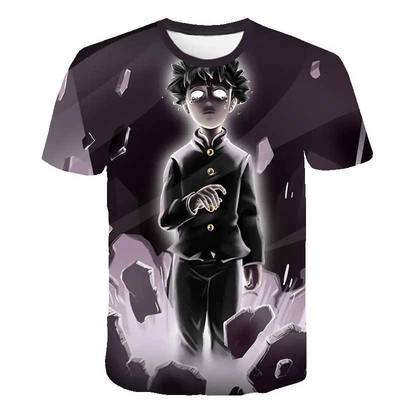 One Punch Man Saitama Sensei, японское аниме, 3D забавная футболка, летняя повседневная футболка с круглым вырезом для мужчин и женщин, одежда с коротким рукавом