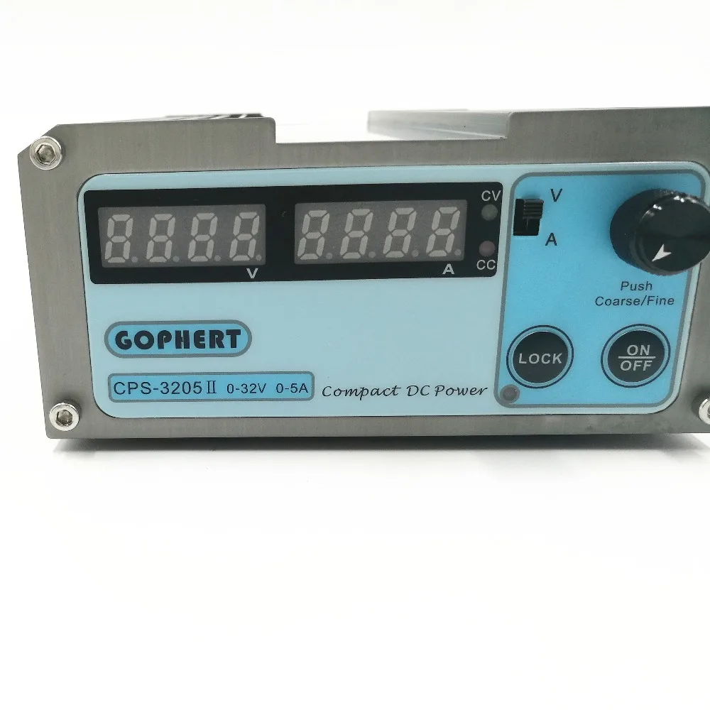 CPS-3205 II 160W (110Vac/ 220Vac) 0-32V/0-5A компактный цифровой Регулируемый источник питания