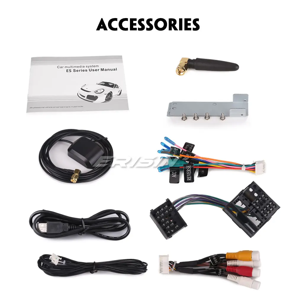 Erisin ES7802B 9-дюймовый автомобильный dvd плеер android 8 0 4G Оперативная память DAB OBD WiFi 3g для