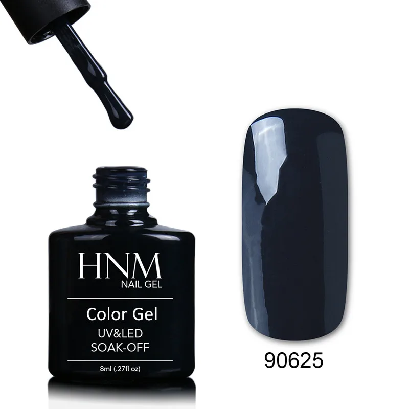 90625 HNM 8 мл цветная бутылка 79 PureColor Светодиодная лампа лак для ногтей Замачивание от краски геллак гель лак штамповка эмаль Лаки - Цвет: 90625