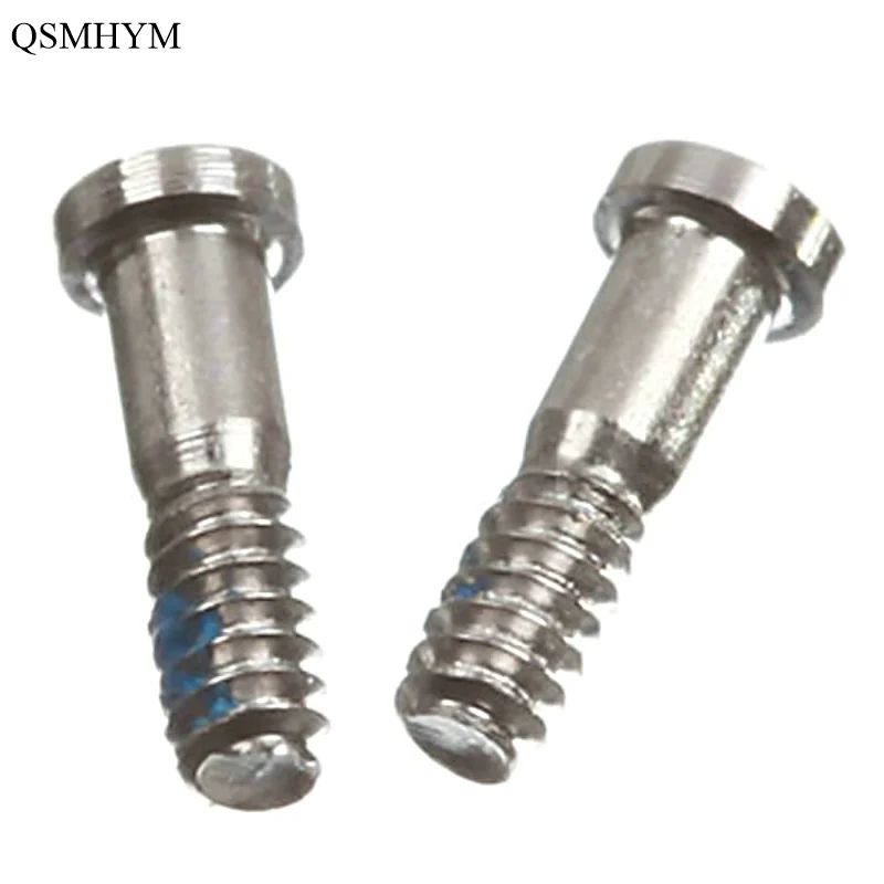 QSMHYM 20pcs Silvery white Torx Five Pointed Star Screw Pentacle Dock Bottom Connector Back Bolt For iPhone 5 5S 6 6Plus | Мобильные