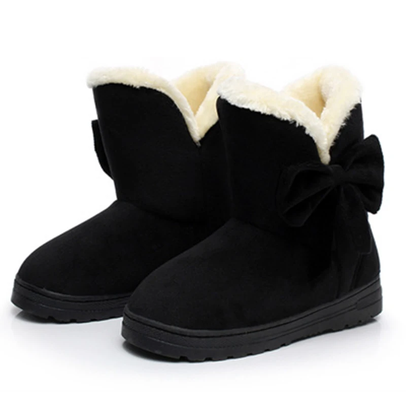 Новые зимние сапоги Женская обувь Женские теплые Tenis Bota Классическая женская с