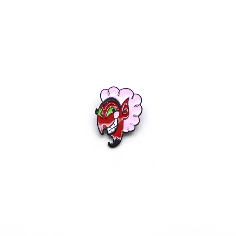 100 шт./лот, забавные Броши Powerpuff, эмалированная булавка для девочек, булавка на лацкане, шляпа/булавки "сумка", джинсовая куртка, Женская Брошь, значок SC4387