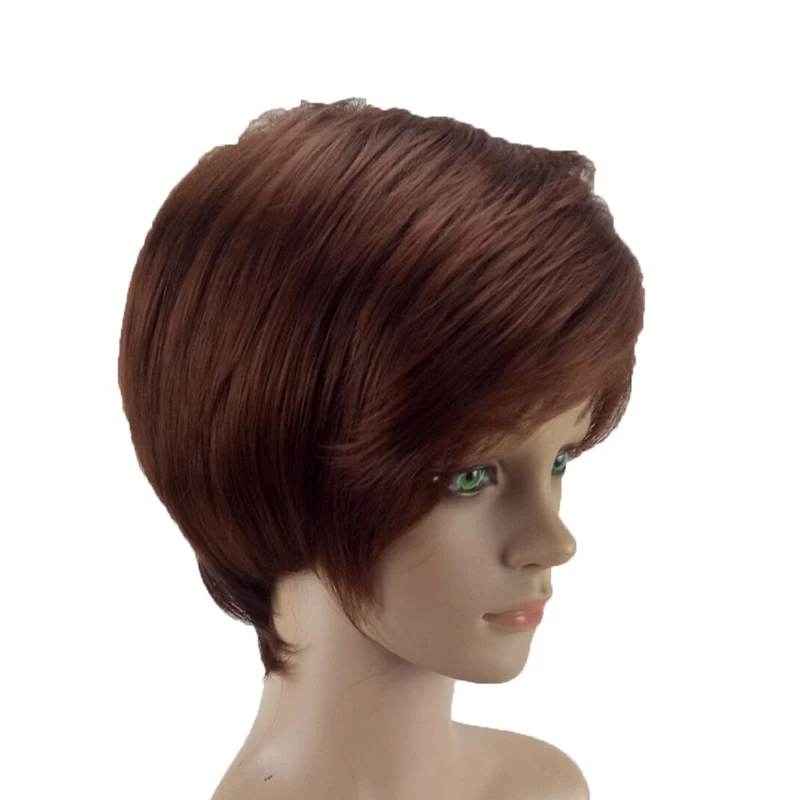 HAIRJOY синтетический парик для женщин короткие прямые парики 5 цветов