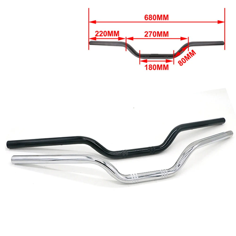 Рулевое колесо для мотоцикла Harley Honda Kawasaki Suzuki Yamaha 22 мм * 680 мм|Руль велосипеда| |