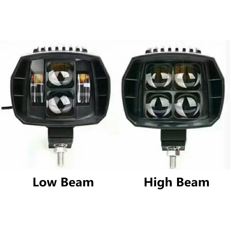 Yait 2 шт. 12V-24V светодиодный Водонепроницаемый IP68 Беговая обувь для вождения