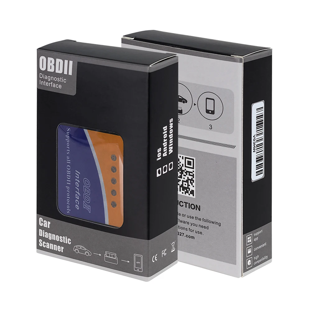 Автомобильный диагностический прибор elm327 V1.5 bluetooth OBD2 ELM 2020 V2.1 Wi Fi USB работает на