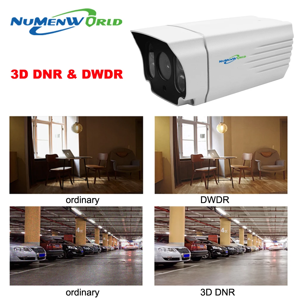 Умная инфракрасная камера NuMenworld 1080 P с поддержкой встроенной tf карты P2P ONVIF h.264 +|p2p