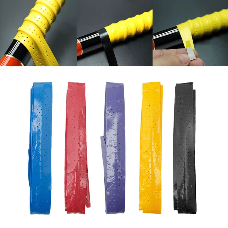 5 Color Grip Tape Anti-slip Racket Tape Handle Grip Tennis Badminton Squash Band 