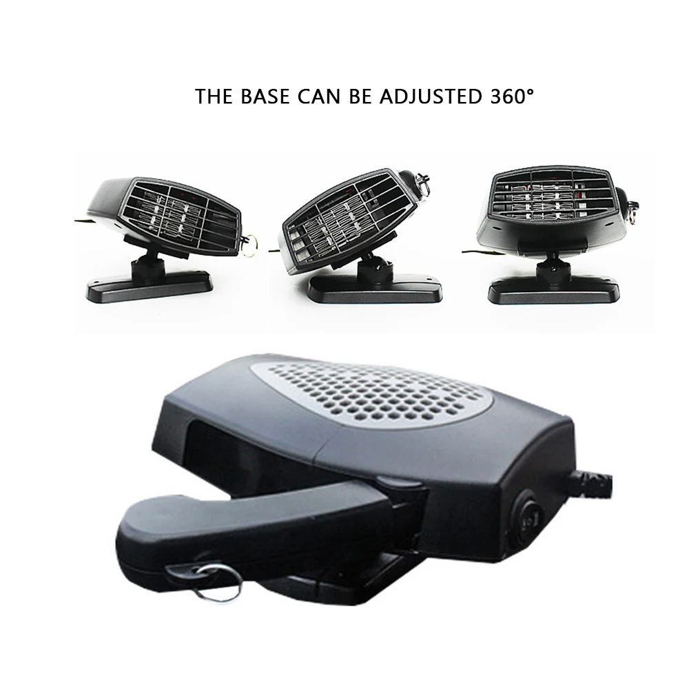 12 V Car Electric Heater Defroster Portable 2 in 1 Car Heater Fan 150W Portable Vehicle Heating Cooling Car Heater Warm Fan