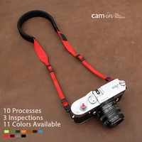 cam in 1871 1881 universal camera strap neck shoulder carring belt 11 colors available made of nylon cowskin 82104cm length