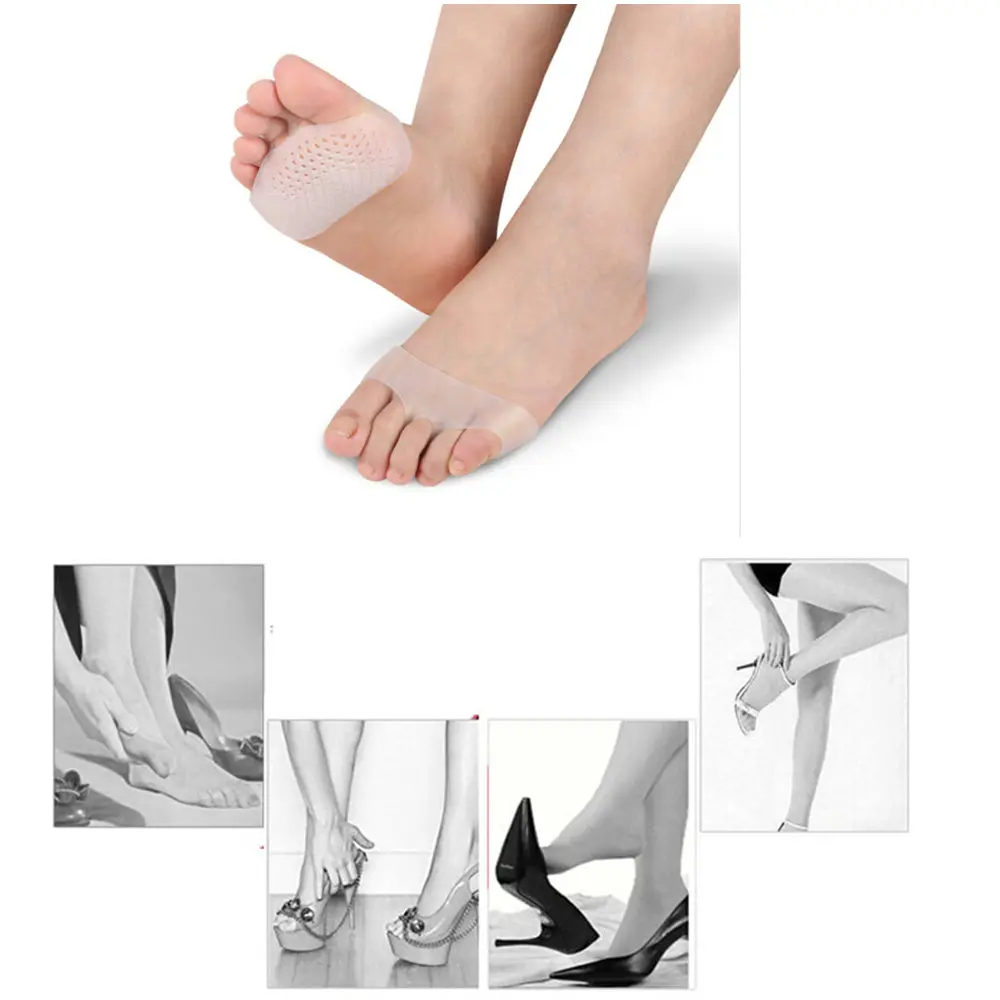 1 пара Уход за ногами на высоком каблуке колодки разделитель для пальцев ноги