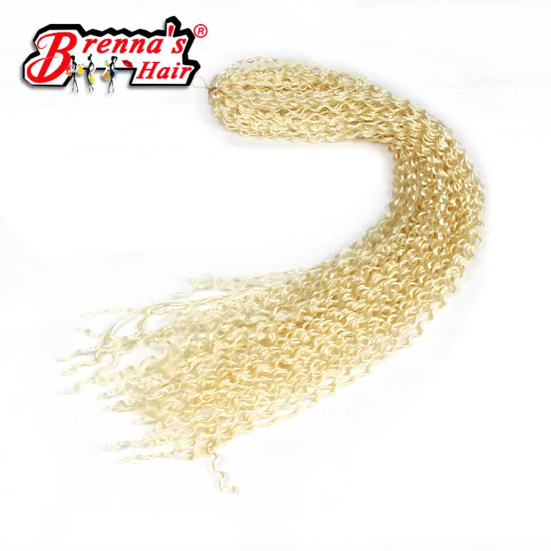 Eunice волосы Синтетические плетение микро крючком косы для наращивания волос узел