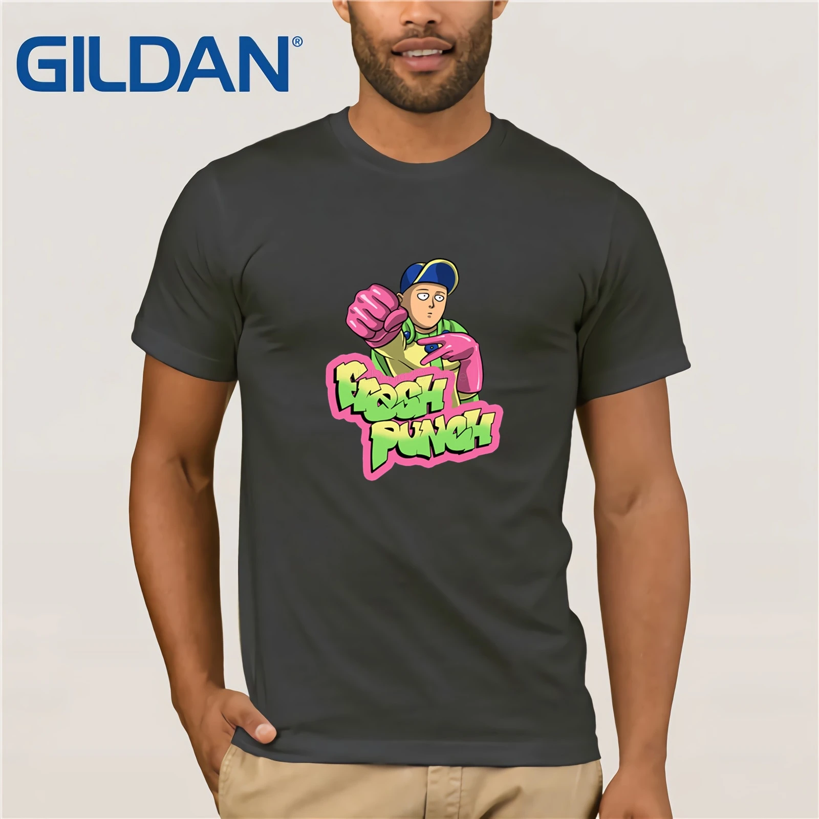 Футболка One Punch Man Мужская топ для манги Сайтама из аниме Fresh Prince Of Bel-футболка Air