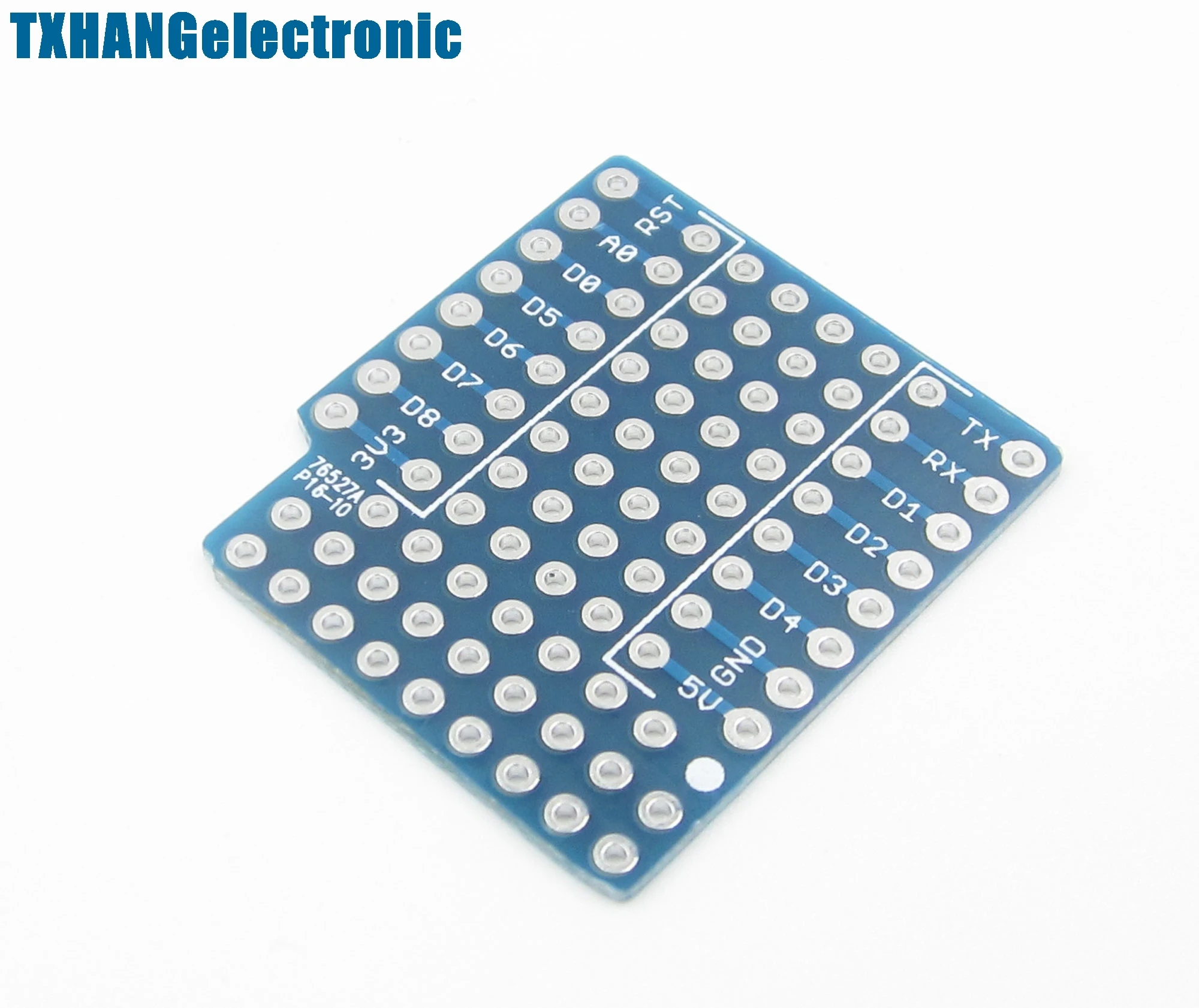 5PCS ProtoBoard Shield for WeMos D1 mini double sided perf board | Электронные компоненты и принадлежности