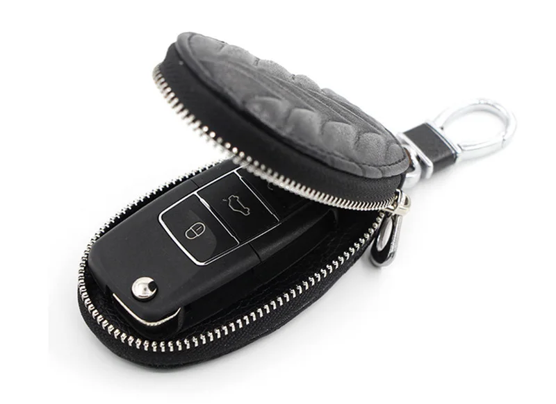 CarKey Holder кошельки для мужчин ключница зажим ключей Органайзер женский кожаный