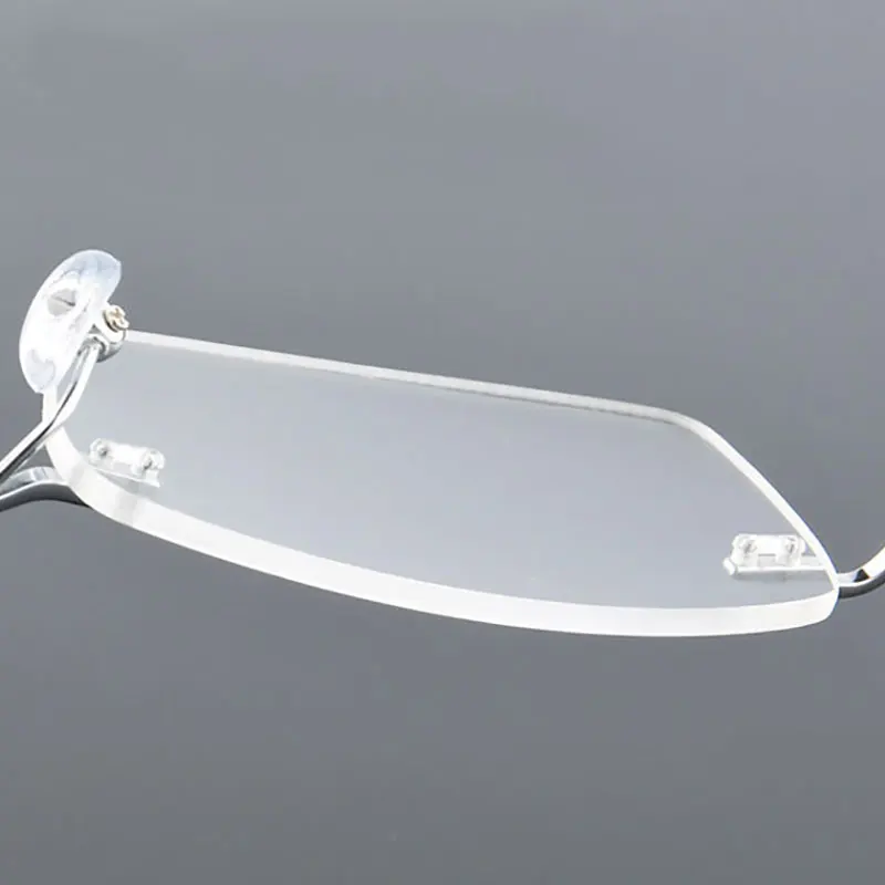 Фото Reven Jate 632 Rimless Men Eyeglasses Frame Optical Prescription Glasses for Man Eyewear Fashion Rimless Spectacles №5