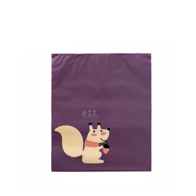 1 piece Squirrel L Ruputin 3 шт./компл. путешествия чемодан-органайзер Одежда Набор для отделки Красота чехол сумка для макияжа сумка для туалетных принадлежностей обувь косметическая сумка для хранения - Цвет: 1 piece Squirrel L