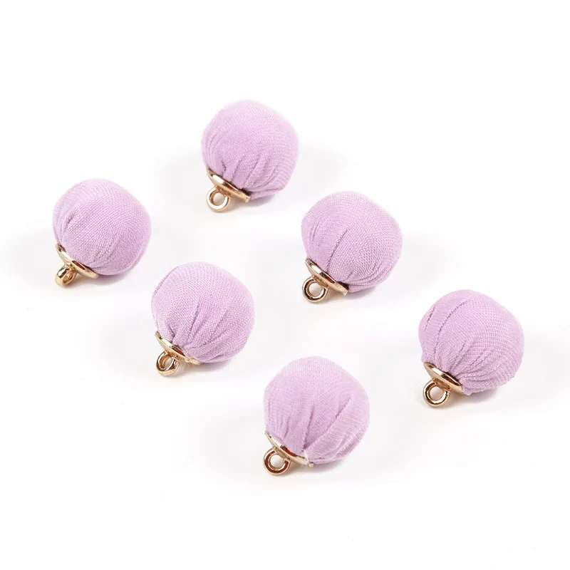 01 Purple 10 шт. Висячие отверстия DIY ткань кружева бусины ленты для поделок Вязание швейные принадлежности одежда свадебное платье домашняя текстильная отделка - Цвет: 01 Purple