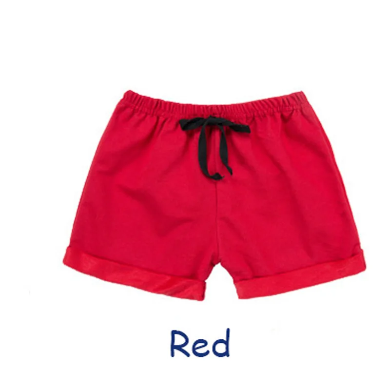 Детская одежда летние детские хлопковые шорты Одежда для мальчиков и девочек