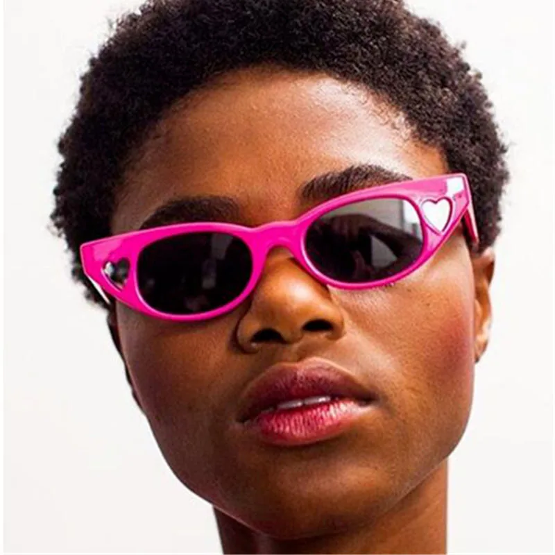 Женские солнцезащитные очки в стиле ретро Lunette Soleil Femme модные с изображением