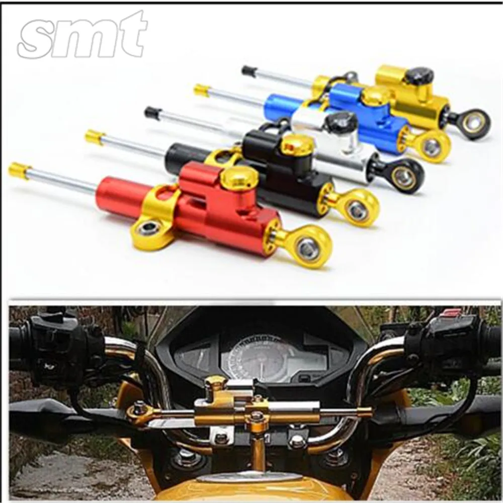Универсальный алюминиевый демпфер рулевого механизма для honda Suzuki GSXR1300 1200 GSX R 600 750