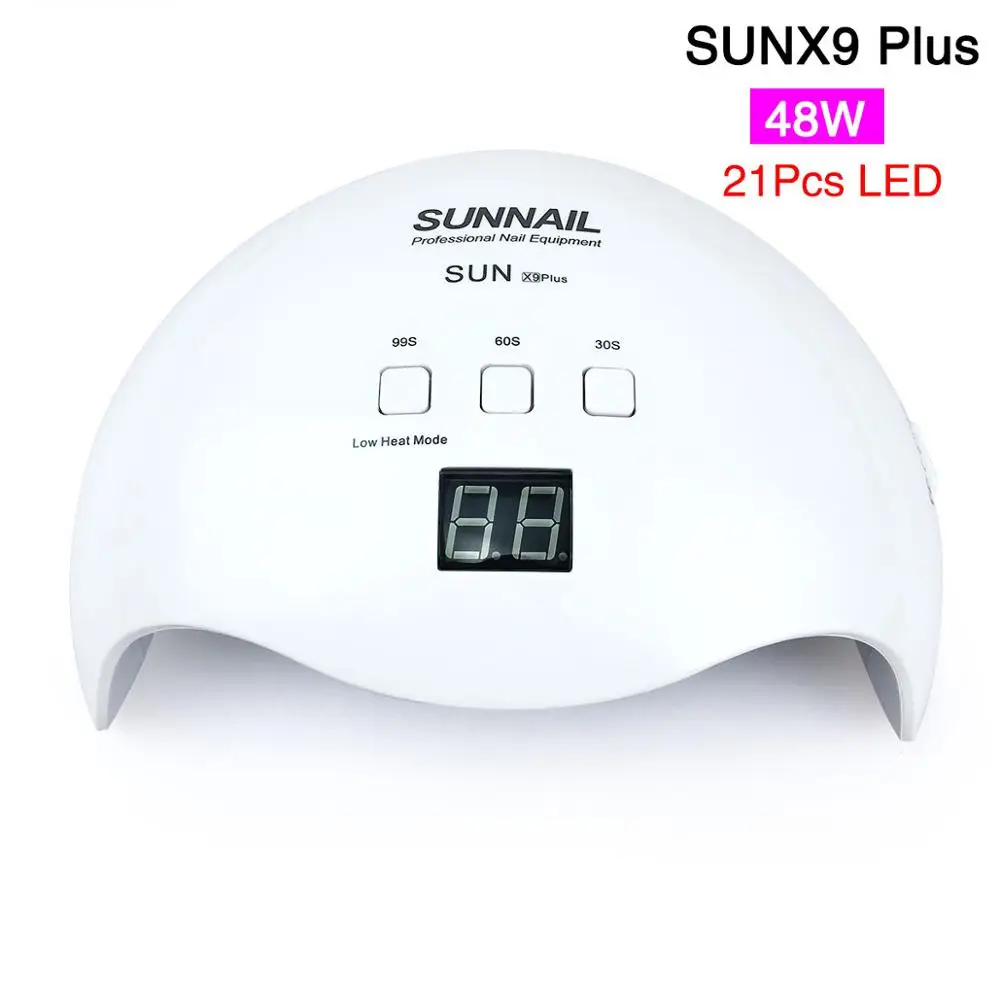 SUNX9 Plus Быстросохнущий SUN5s 72 Вт УФ-светильник умная Светодиодная лампа для сушки ногтей машина ледяная лампа для отверждения УФ-Гель-лак Инструменты для дизайна ногтей - Цвет: SUNX9 Plus