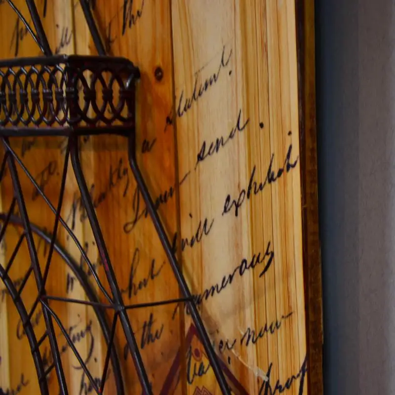 Американский чердак промышленного ветер стерео форма эйфелева башня кафе