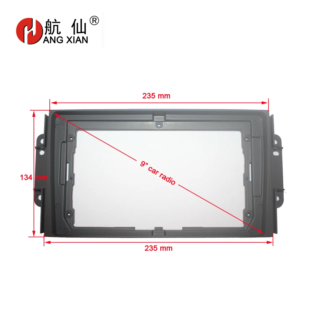 HANGXIAN 2 Din Автомобильная Радио Панель рамка для Chery Tiggo 3X tiggo 2 3 автомобильный DVD gps плеер панель приборная панель установочная рамка