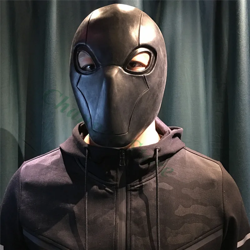 Injustice League 2 Red Hood с полной головкой латексный шлем игра косплей