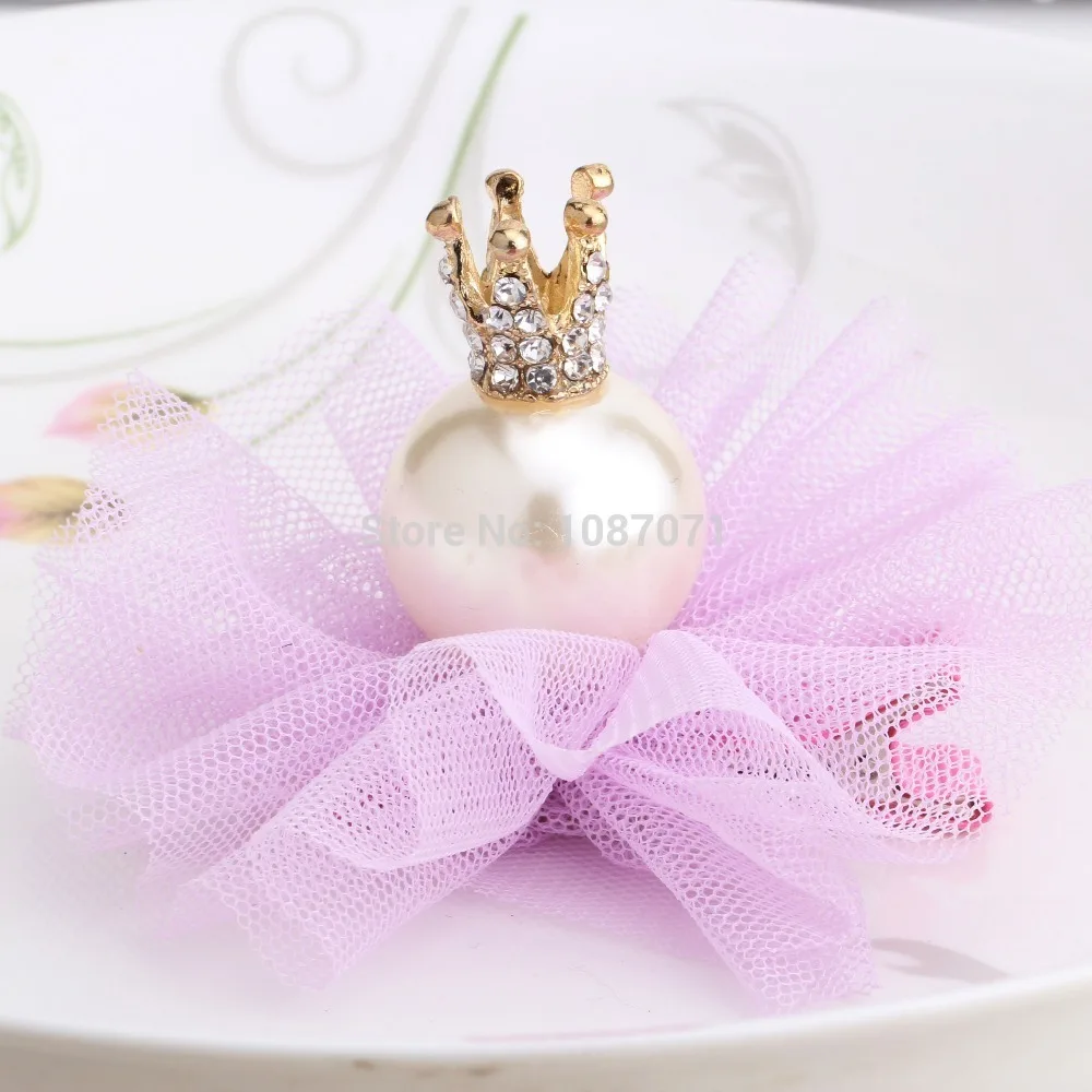 Новинка 2019 пряжа Жемчуг Корона шпильки для волос девочек Аксессуары Лучший
