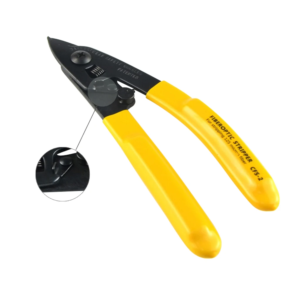 Волоконно оптический зажим двойной порт плоскогубцы для зачистки/плоскогубцы