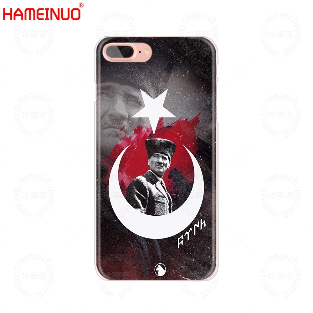 HAMEINUO с турецким флагом волка на воздушном шаре сотовый телефон чехол для iphone X 8 7 6