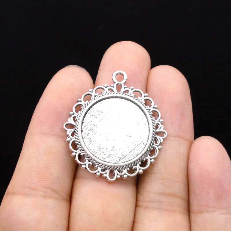 8 шт. камея Кабошон из цинкового сплава|cabochon base setting|cameo cabochon settingbase setting |