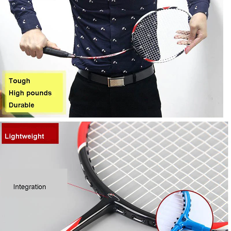 Ультралегкая ракетка для бадминтона карбоно ракетки высокоэластичные G5 ручка с